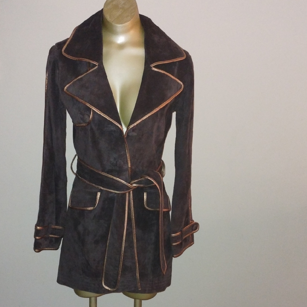 Marciano Pirate Suede Coat